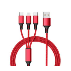 3 in 1 Multiple Charger Cable Fast Charging